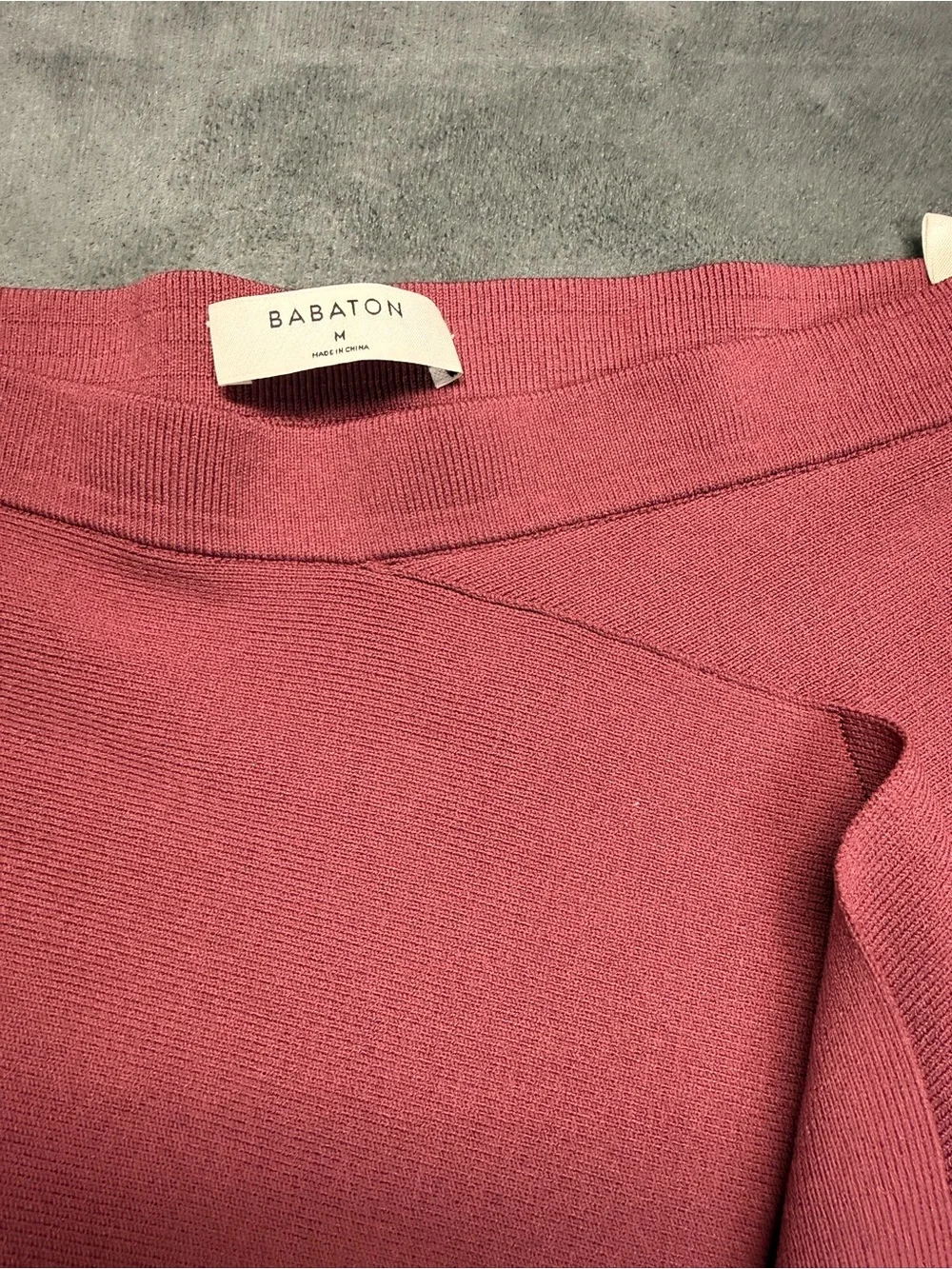 Babaton Pamella Plum Midi Skirt with Flutter - Picture 7 of 9